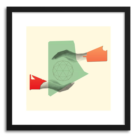 Fine art print Handshape by artist Heinz Aimer