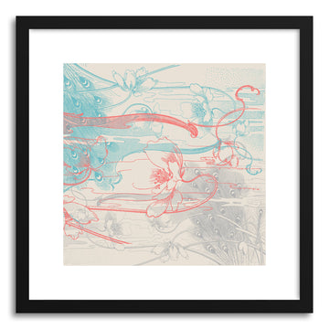 Fine art print Peacock by artist Heinz Aimer