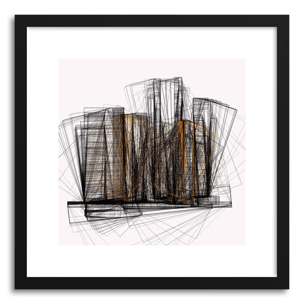 Fine art print Cityscape No.6 by artist Marcos Rodrigues