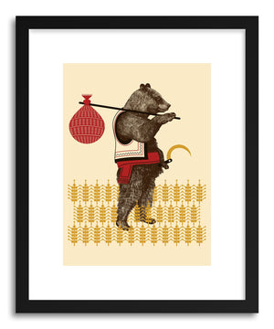 Fine art print Country Bear by artist Paul Virlan