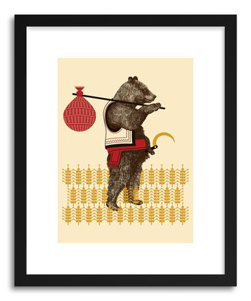 Fine art print Country Bear by artist Paul Virlan