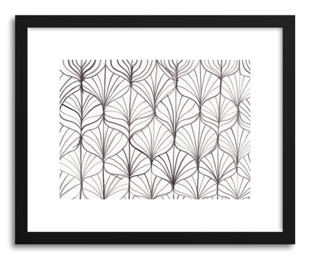 Art print Hand Painted Art Deco by artist Sylvie Lee
