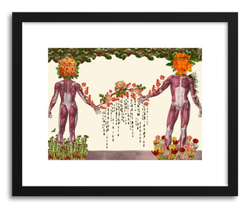 Art print Now Then by artist Travis Bedel