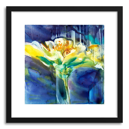 Fine art print Envy Zinnia by artist Yevgenia Watts