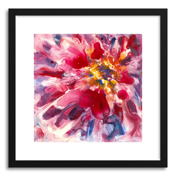 Fine art print Magenta Zinnia by artist Yevgenia Watts