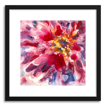 Fine art print Magenta Zinnia by artist Yevgenia Watts