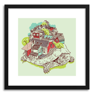 Fine art print Tur Town by artist Yoshi Andrian