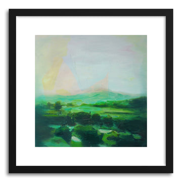 Fine art print Pink And Green by artist Mary Sinner