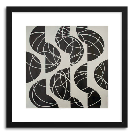 Fine art print Black And White Series No.1 by artist Marie Kazalia