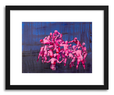 Fine art print Blue Lake by artist Dina Levy