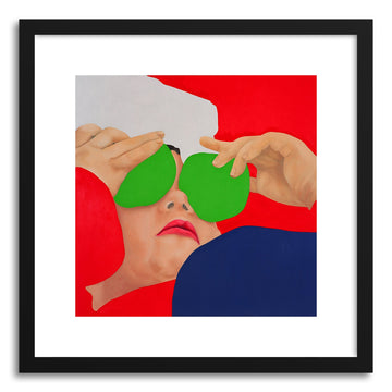 Fine art print Eyes Covered by artist Dina Levy