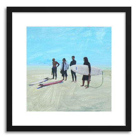 Fine art print Surfgang Venicebeach by artist Annie Seaton