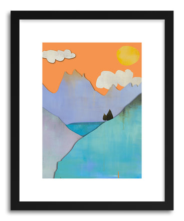 Fine art print Mountain Lake by artist Jacquie Gouveia