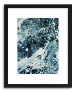 Fine art print Blue Sea Marble by artist Emanuela Carratoni