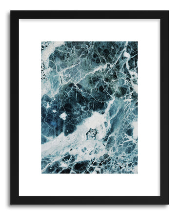 Fine art print Blue Sea Marble by artist Emanuela Carratoni