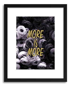 Fine art print More Is More by artist Emanuela Carratoni