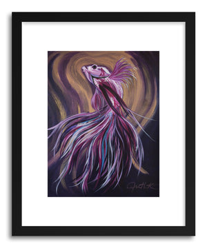Fine art print Betta Fish by artist Joanne Kim