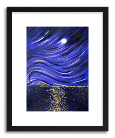Fine art print Moonlit Bay by artist Joanne Kim