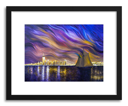 Fine art print Aurora City by artist Joanne Kim
