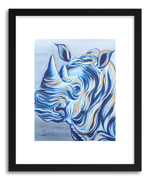 Fine art print Rhino by artist Joanne Kim