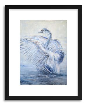 Fine art print Swann by artist Joanne Kim