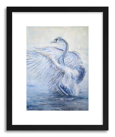 Fine art print Swann by artist Joanne Kim