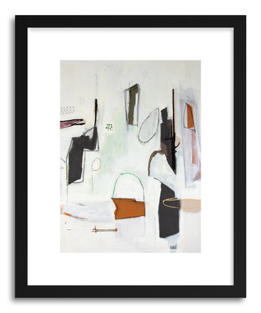 Fine art print Grey Matter Persimmon Rains Study No.2 by artist Holly Addi