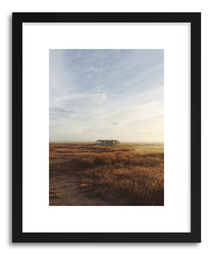 Fine art print Lone Morning Bus by artist Kevin Russ