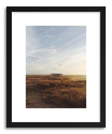 Fine art print Lone Morning Bus by artist Kevin Russ