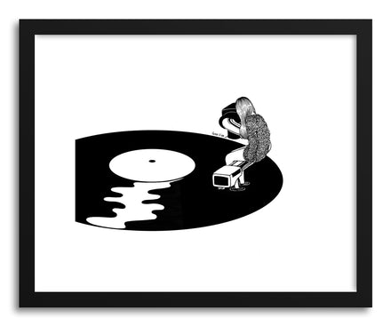 Fine art print Don't Just Listen Feel It by artist Henn Kim