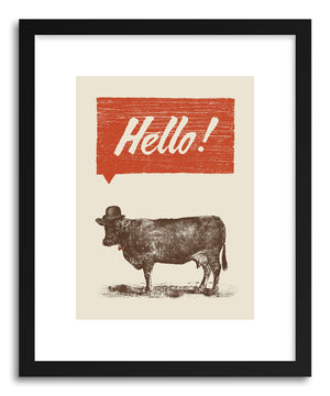 Fine art print Hello by artist Florent Bodart