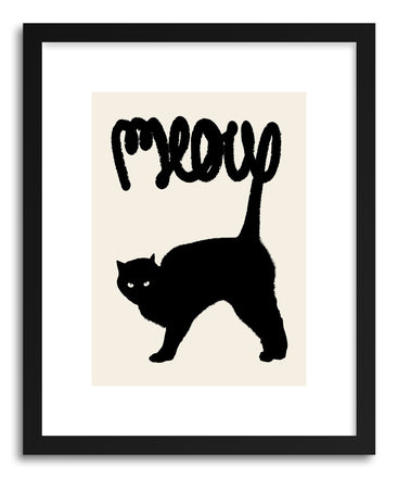 Fine art print Meow by artist Florent Bodart
