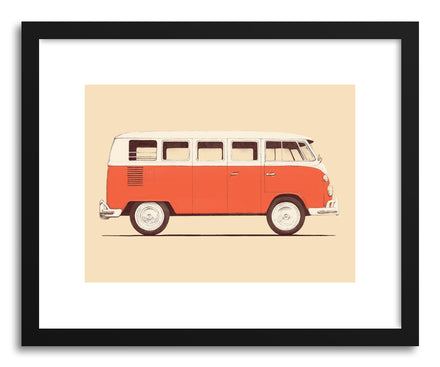 Fine art print Redvan by artist Florent Bodart