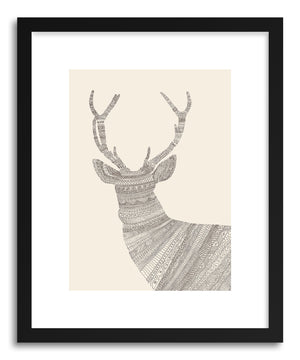 Fine art print Stag by artist Florent Bodart