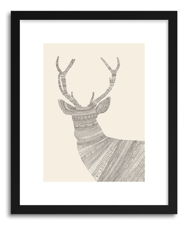 Fine art print Stag by artist Florent Bodart