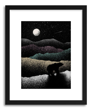 Fine art print Wandering Bear by artist Florent Bodart