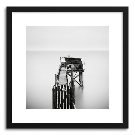 Fine art print Port Des Barques 1980 by artist Ronny Behnert