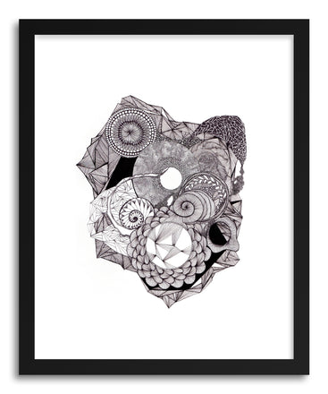 Fine art print Spiral And Line by artist Meri Sawatzky