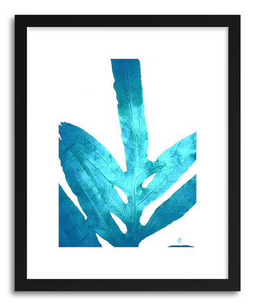 Fine art print Ocean Blue Fern by artist Alicia Jones