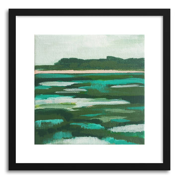 Fine art print Rythmic Greens by artist Cory McBee