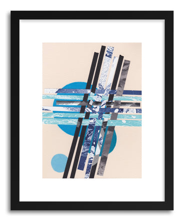Art print Blue Moons No.7 by artist Jane Philipps