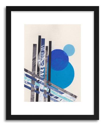 Art print Blue Moons No.8 by artist Jane Philipps