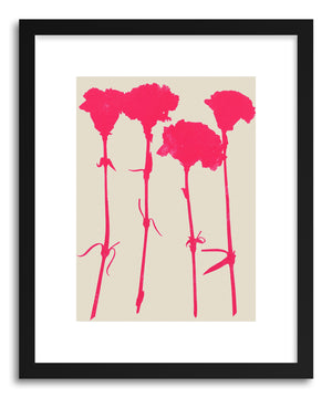 Fine art print Carnations No.2 by artist Garima Dhawan