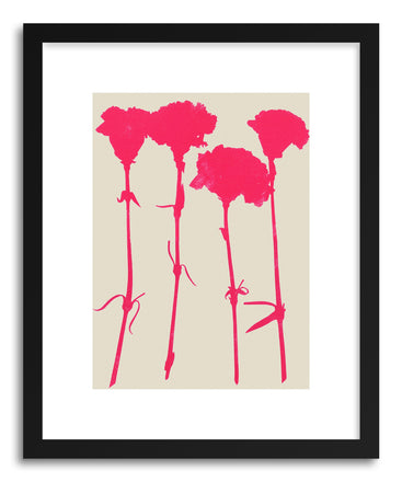 Fine art print Carnations No.2 by artist Garima Dhawan