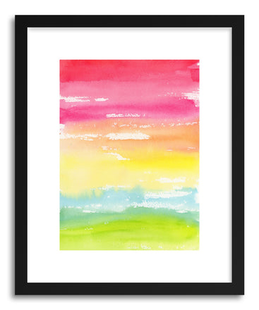 Fine art print Rainbow Land by artist Lindsay Megahed