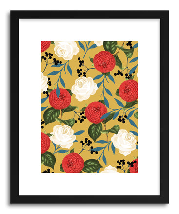 Fine art print Floral Obsession by artist Uma Gokhale