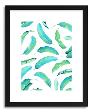Fine art print Banana Leaf by artist Uma Gokhale