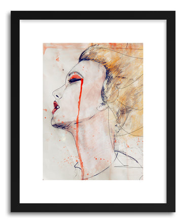 Fine art print Orange Velvet by artist Leigh Viner