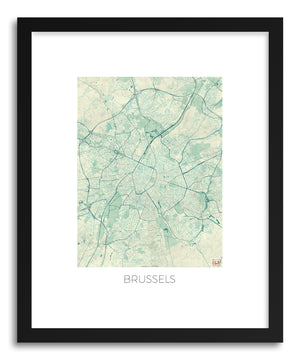 Art print Brussels by artist Hubert Roguski