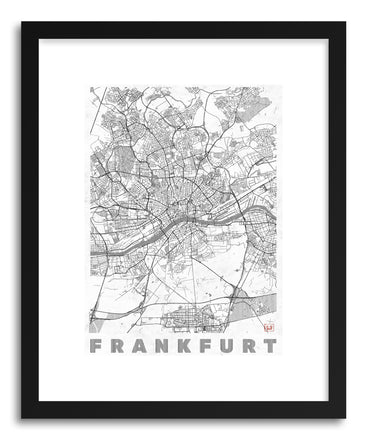 Art print GE Frankfurt by artist Hubert Roguski